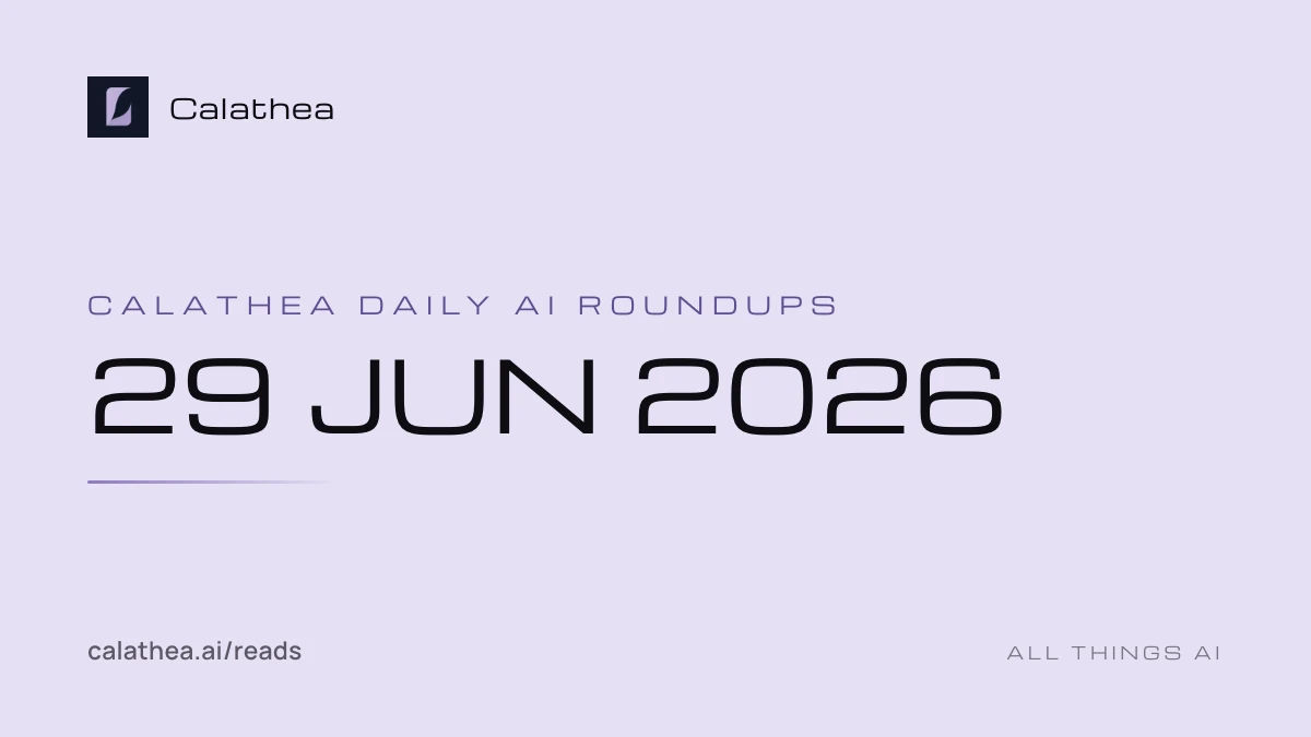 Daily AI Roundups, 29 June 2026 cover