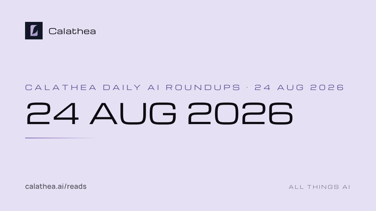 Daily AI Roundups, 24 August 2026 cover