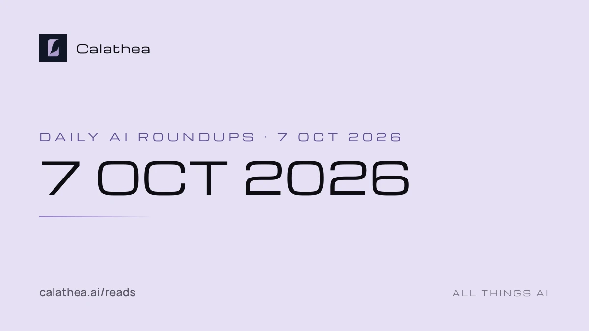 Daily AI Roundups, 7 October 2026 cover