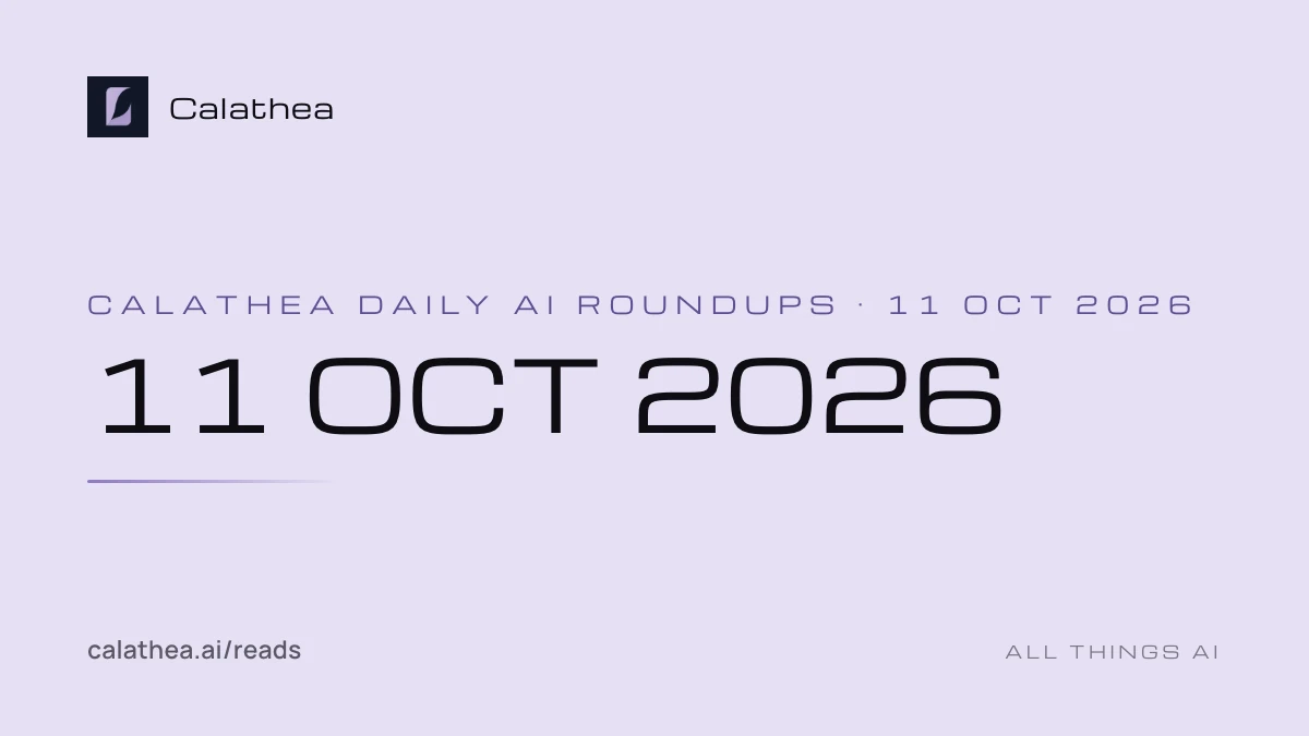 Daily AI Roundups, 11 October 2026 cover