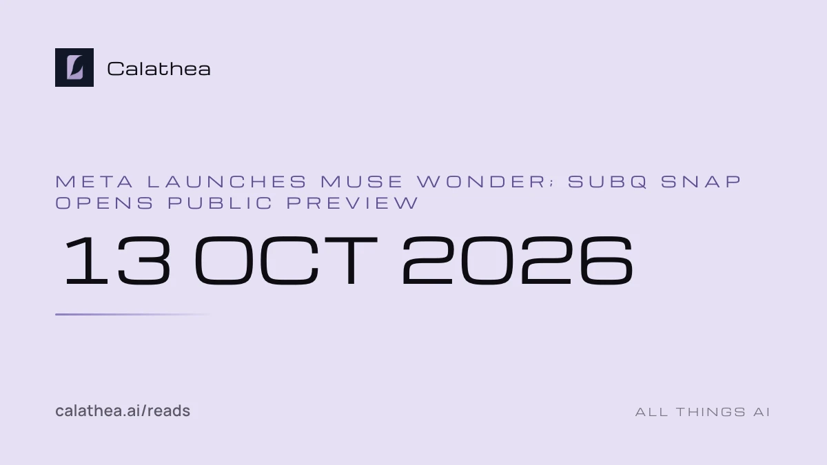 Daily AI Roundups, 13 October 2026 cover