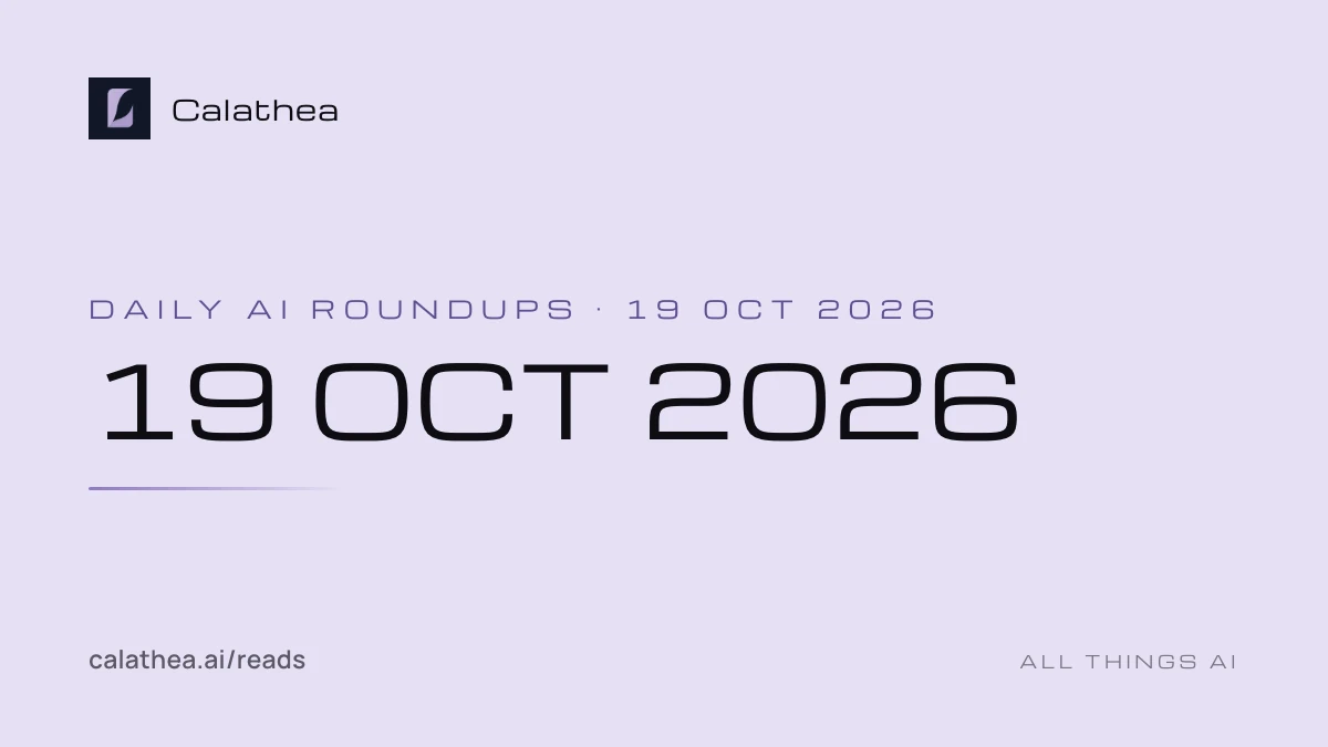 Daily AI Roundups, 19 October 2026 cover