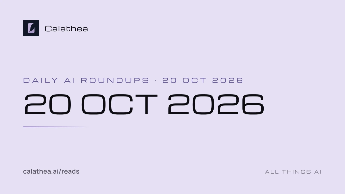 Daily AI Roundups, 20 October 2026 cover